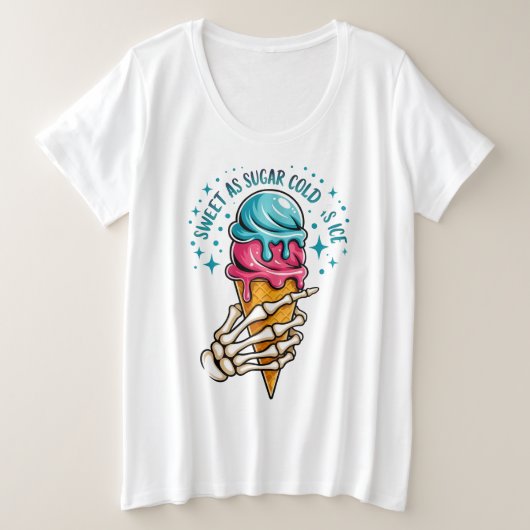 Sueur comme du sucre froid comme de la glace (Design devant)