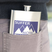 Suffer Now Summit later Flacon (Voorbeeld)