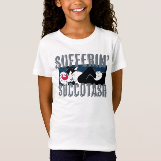 Sufferin' Succotash SYLVESTER™ Cut-Out T-shirt (Voorkant)