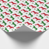 Suffolk Punch Holiday Cadeaupapier (Hoek)