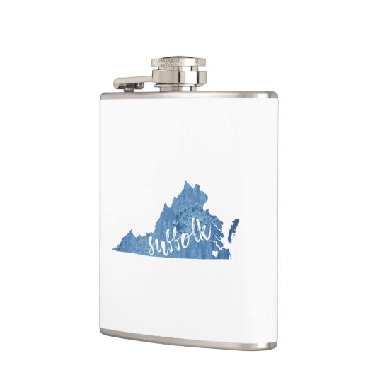 Suffolk Virginia Wood Grain Heupfles (Links)