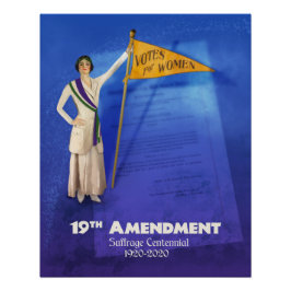 Suffrage Centennial Poster Perfect Poster