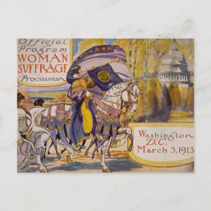 Suffrage Procession 1913 Briefkaart