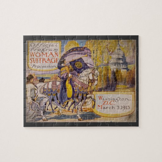 Suffrage Procession 1913 Legpuzzel (Horizontaal)
