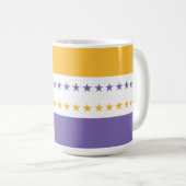 Suffrage Victory Vlagstemmen voor vrouwen 15oz med Koffiemok (Voorkant rechts)