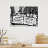 Suffrage voor vrouwen: 1917 poster (Keuken)