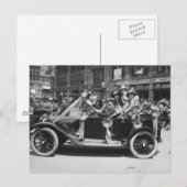 Suffragette Flower Sale, 1916 Briefkaart (Voorkant / Achterkant)