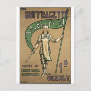 Suffragette Magazine Briefkaart
