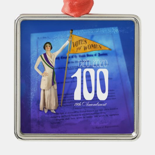 Suffragette Ornament (Voorkant)