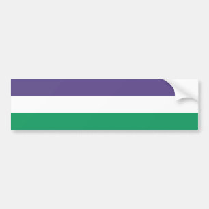 Suffragette vlag bumpersticker
