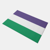 Suffragette vlag deurmat (Schuin)