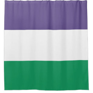 Suffragette vlag douchegordijn