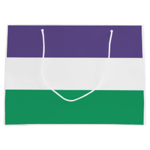 Suffragette vlag groot cadeauzakje