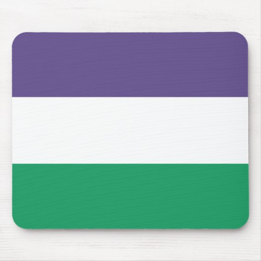 Suffragette vlag muismat (Voorkant)