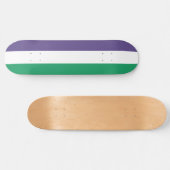 Suffragette vlag skateboard (Horizontaal)