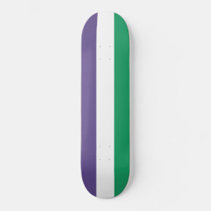 Suffragette vlag skateboard