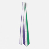 Suffragette vlag stropdas (Achterkant)