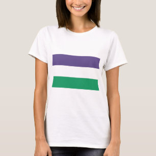 Suffragette vlag t-shirt
