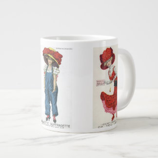 Suffragettes  Briefkaarten Art Stemmingen voor vro Jumbo Mok