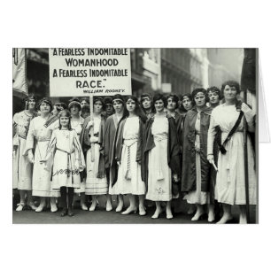 Suffragettes s'unissent