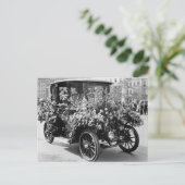 Suffragetteventilator: 1914 briefkaart (Staand voorkant)