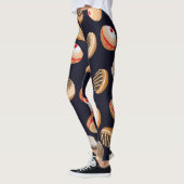 Sufganiyot Donuts:  Chanoeka-patroon Leggings (Links)