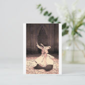 sufi meester in trance briefkaart (Staand voorkant)
