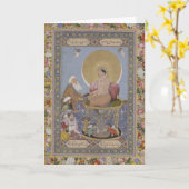 Sufi-wenskaart Kaart (Gele Bloem)