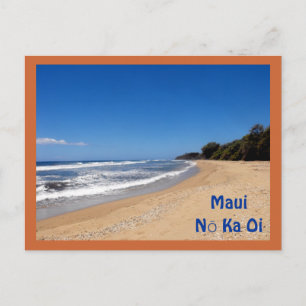 Sugar Beach, Kihei, Hawaii, Maui No Ka Oi Briefkaart