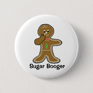 Sugar Booger Ronde Button 5,7 Cm