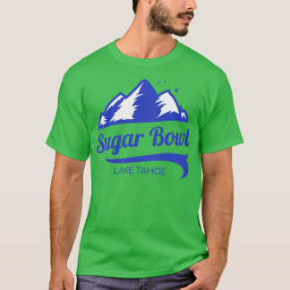Sugar Bowl Ski Lake Tahoe Californië T-shirt