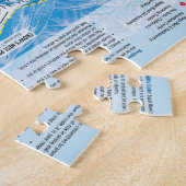 Sugar Bowl Trail Map Puzzle Legpuzzel (Zijkant)