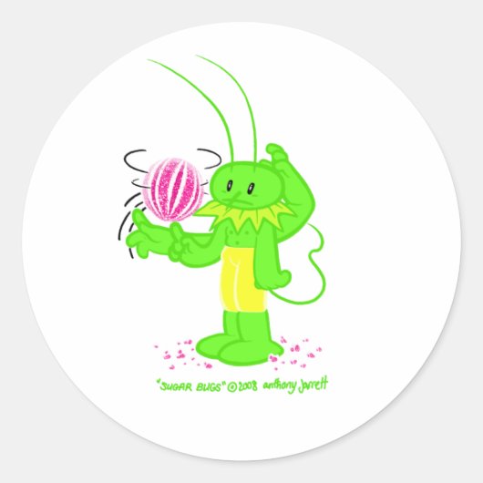 Sugar Bug 1 no title Sticker (Devant)