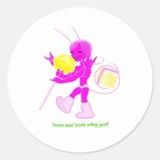 Sugar Bug 2 geen logo Sticker (Voorkant)