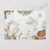 Sugar Coat It Blank Informatiekaartje (Achterkant)