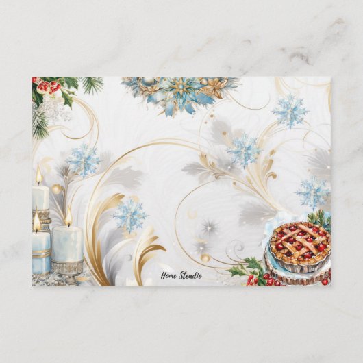 Sugar Coat It Blank Informatiekaartje (Achterkant)