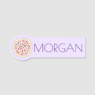 Sugar Cookie Sprinkles Baking Bakery Cafe Chef Naamplaatje