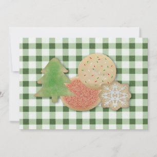 Sugar Cookie Swap Invitation Kaart