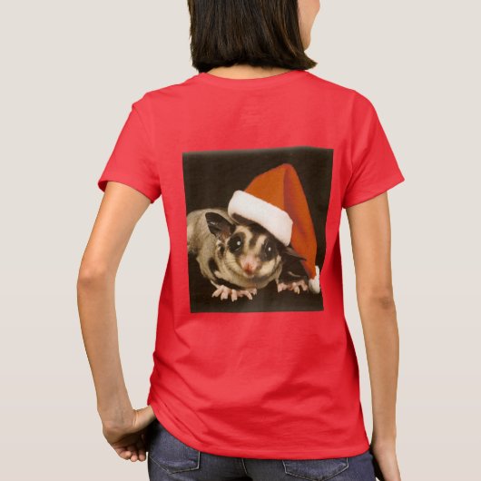 Sugar Glider Christmas T-shirt (Achterkant)