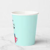 Sugar Glider in Tea Cups Custom Verjaardagsfeest Papieren Bekers (Links)