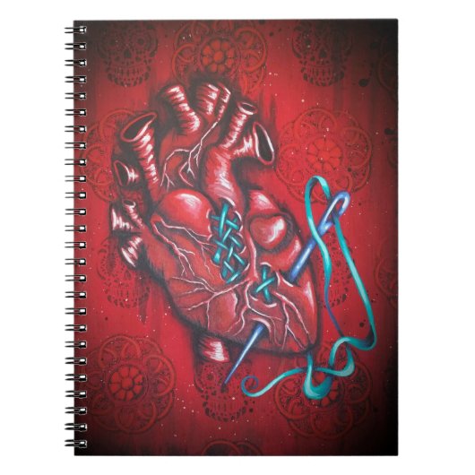 Sugar Heart-laptop Notitieboek (Voorkant)