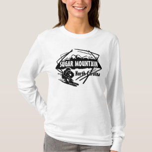 Sugar Mountain North Carolina dames hoodie T-shirt