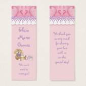 Sugar 'n Spice - Baby shower Favor Cadeau Labels Mini Visitekaartjes (Voorkant /achterkant)