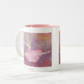Sugar Plum Fairy 2-vormige Mok (Voorkant links)