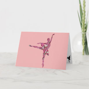 Sugar Plum Fairy Ballerina Birthday Card Kaart