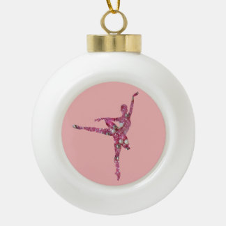 Sugar Plum Fairy Ballerina Keramische Bal Ornament
