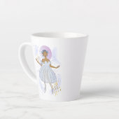 Sugar Plum Fairy Ballerina Latte Mok (Linkerhoek)