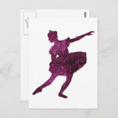 Sugar Plum Fairy Briefkaart (Voorkant / Achterkant)