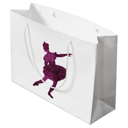 Sugar Plum Fairy dubbelzijdig Large Cadeautasje (Achterkant Gekanteld)