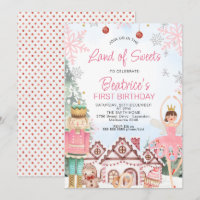 Sugar Plum Fairy Gingerbrood House Birthday